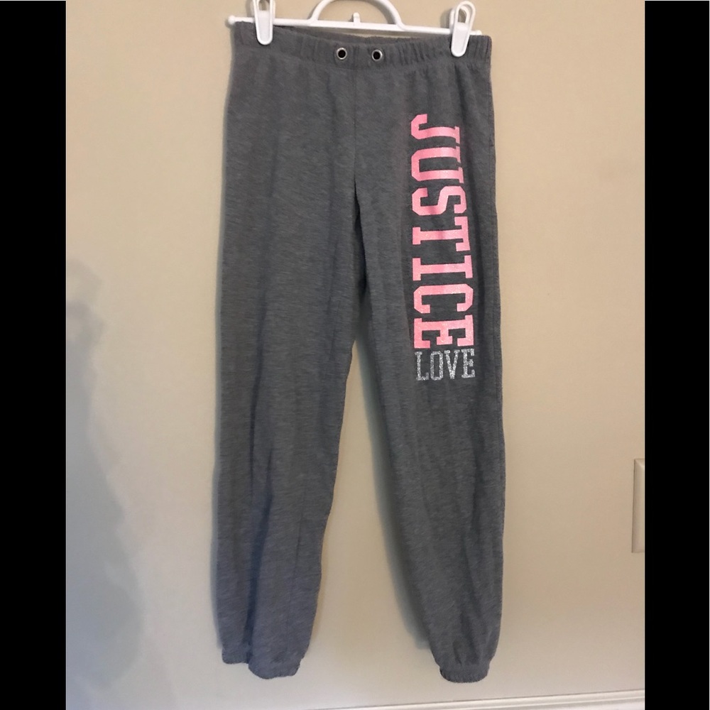 Justice sweatpants
